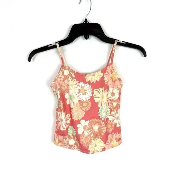 Roxy Girl’s Two Piece Floral Swimsuit Set Size 8
